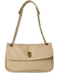 Bottega Veneta - Solid Color Shoulder Bag - Lyst