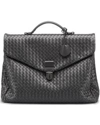 Bottega Veneta - Intrecciato Weave Briefcase - Lyst