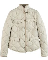 Fay - Buttoned Padded Jacket - Lyst