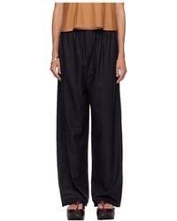Baserange - Casual Pants With An Elastic Waistband - Lyst