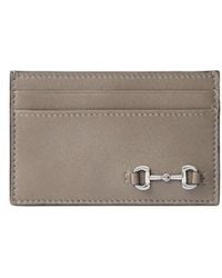 Gucci - Card Case With Horsebit - Lyst