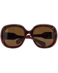 Chloé - Chlo Eyewear Round Frame Sunglasses - Lyst