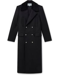 CASABLANCA - Double-Breasted Coat - Lyst