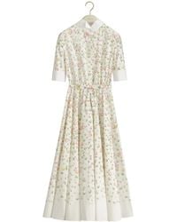 Dior - Mid-Length Belted Shirtdress - Lyst