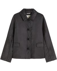 Max Mara - The Cube Greens Button-Up Padded Jacket - Lyst
