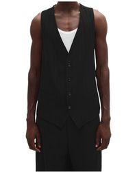 Ann Demeulemeester - V-Neck Vest - Lyst