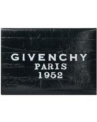 Givenchy - Logo Printed Clutch Bag - Lyst