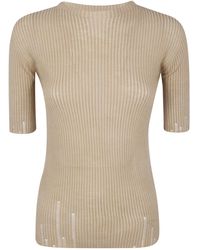Uma Wang - Short-Sleeved Sweater - Lyst