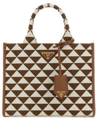 Prada - Symbole Small Top Handle Bag - Lyst