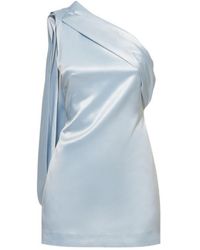 16Arlington - One Shoulder Mini Dress - Lyst