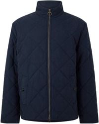Barbour - Stand-Collar Plaid Quilted Cotton Jacket - Lyst