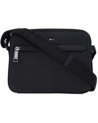 BOSS - Boss Ray Double Zip-Up Crossbody Bag - Lyst