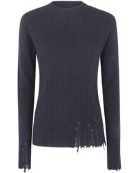 Uma Wang - Long Sleeve Crewneck Jumper - Lyst