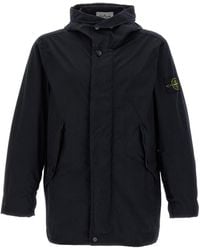 Stone Island - 'Light Compact Touch Poly-Tc' Parka - Lyst