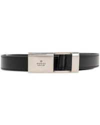 Gucci - Logo Engrave Buckle Belt - Lyst