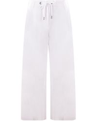 Brunello Cucinelli - Pleat-Detail Cropped Trousers - Lyst