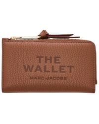 Marc Jacobs - The Wallet Zip-Around Wallet - Lyst