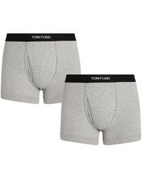 Tom Ford - Logo Waistband Pack Of Two Boxers - Lyst