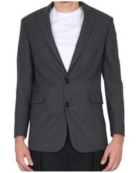 Aspesi - Flap-Pocketed Single-Breasted Blazer - Lyst