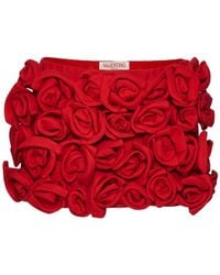 Valentino - Crepe Couture Skort - Lyst