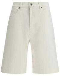 P.A.R.O.S.H. - Denim Bermuda Shorts - Lyst