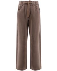Brunello Cucinelli - Drawstring Pants - Lyst