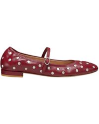 Stuart Weitzman - Claris Stud Ballet Flats - Lyst