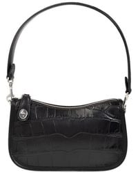 COACH - Swinger 20 Embossed Shoulder Bag - Lyst