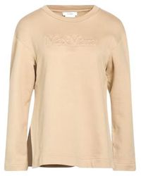 Max Mara - Minimal Crew Neck Long Sleeve T-Shirt - Lyst