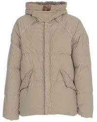 C.P. Company - Hooded Long-Sleeved Padded Jacket - Lyst