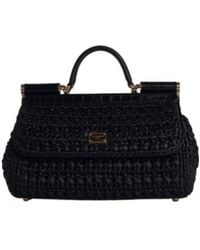 Dolce & Gabbana - Logo Plaque Top Handle Bag - Lyst