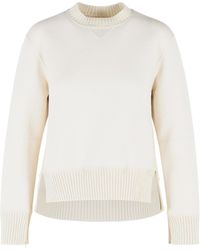 Sacai - Crew-Neck Knit Top - Lyst