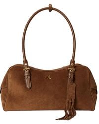 Ralph Lauren - Top Handle Shoulder Bag - Lyst