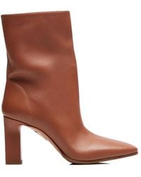 Aquazzura - Manzoni 85Mm Ankle Boots - Lyst