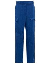 Ferragamo - Ferragamo Straight Leg Cargo Pants - Lyst