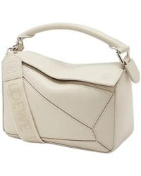 Loewe - Anagram Embossed Small Puzzle Bag - Lyst
