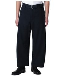 Studio Nicholson - Casual Trousers With Belt Loops - Lyst