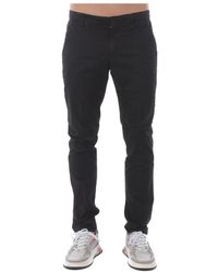 Dondup - Plain Tapered Leg Chinos - Lyst