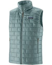 Patagonia - Nano Puff Quilted Sleeveless Jacket - Lyst
