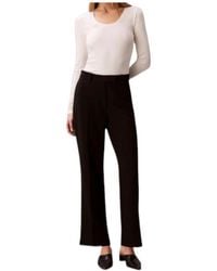 Calvin Klein - Regular-Fit Tailored Pants - Lyst