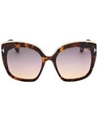 Tom Ford - Eyewear Butterfly Frame Sunglasses - Lyst
