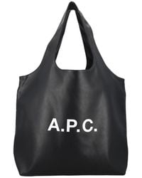 A.P.C. - Ninon Medium Tote Bag - Lyst