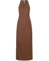 James Perse - Linen Maxi Dress - Lyst