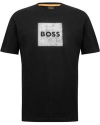 BOSS - Logo Crew-Neck T-Shirt - Lyst