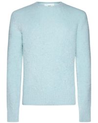 Ami Paris - Long-Sleeved Crew-Neck Jumper - Lyst