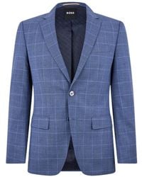BOSS - Tailored Fit Suit Jacket - Lyst