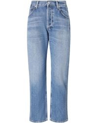 Citizens of Humanity - Mid-Rise Straight-Leg Boyfriend Jeans - Lyst