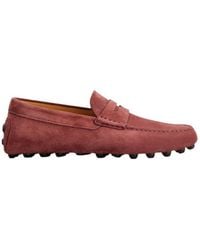 Tod's - Round-Toe Loafers - Lyst