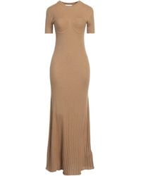 Max Mara - Solid Color Knitted Dress - Lyst