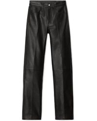 Alexander Wang - Panelled Straight Leg Pants - Lyst